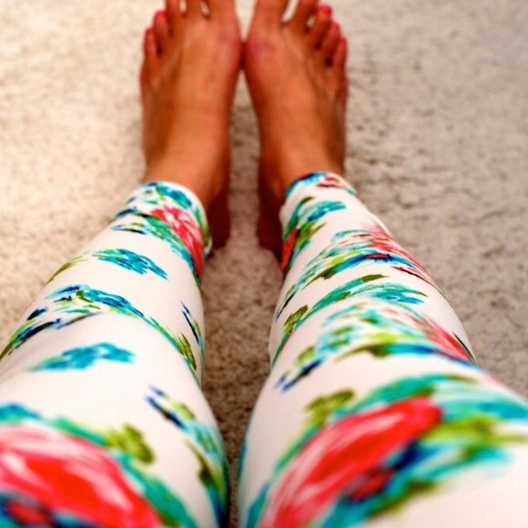 Floral Leggings - Picture 7 of 7